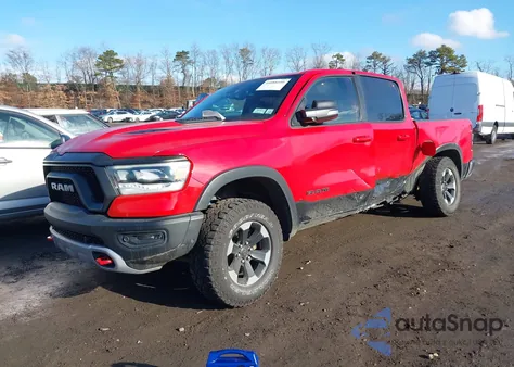 2019 Ram 1500 Rebel 4X4 5'7 Box z USA, uszkodzony, nr VIN 1C6SRFLT7KN563986
